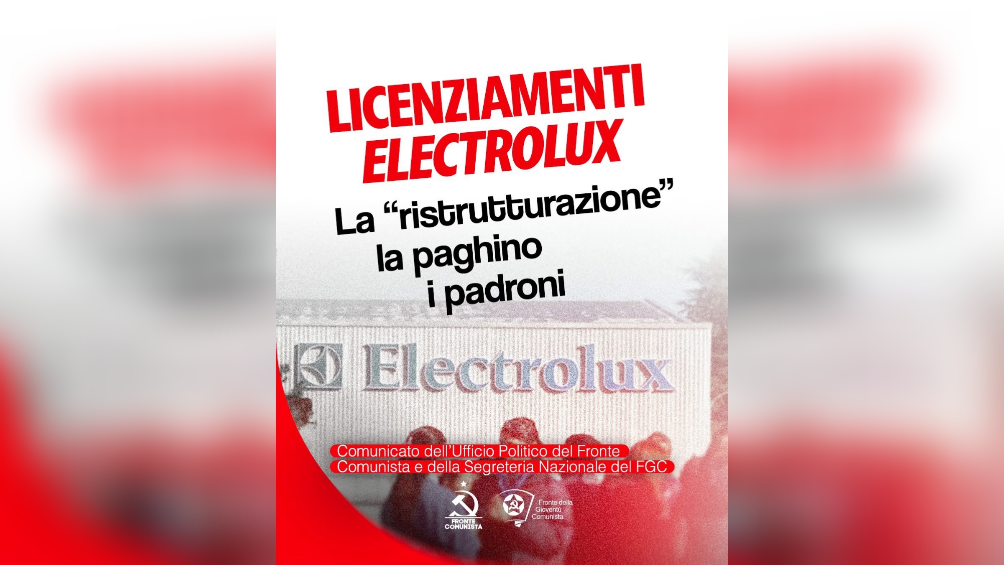 Fronte Comunista - electrolux