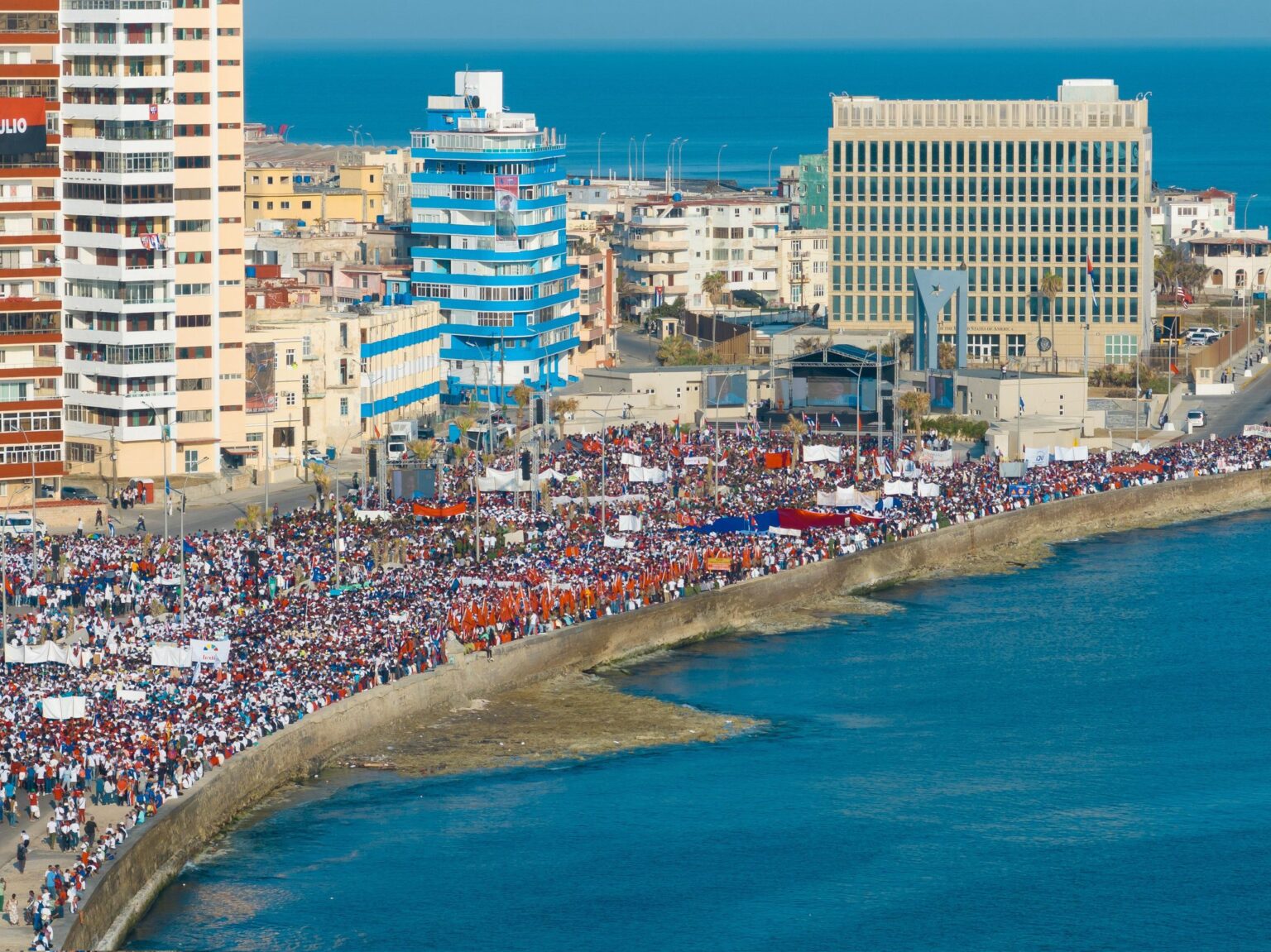 Malecon march